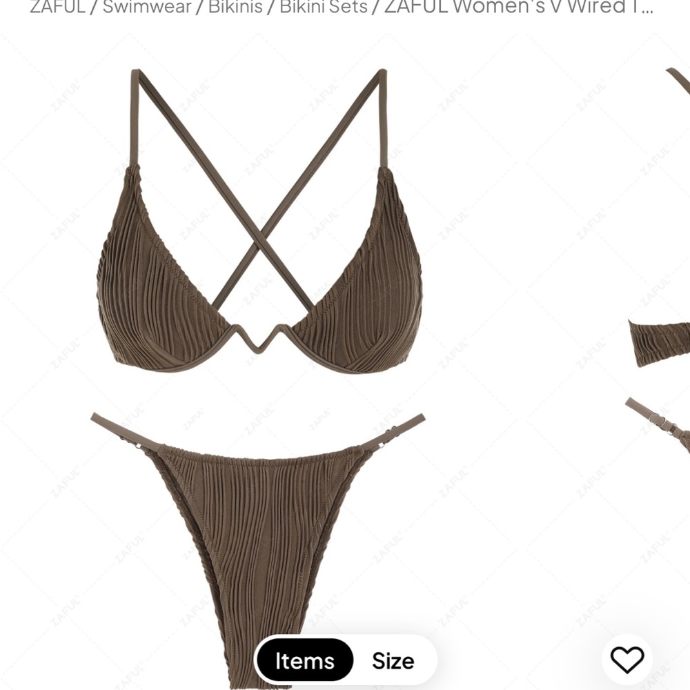 NWT Zaful Swimsuit. Arrived too late for vacation, never worn.